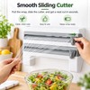 Kitchen Wrap Dispenser & Cutter for Cling Film and Foil