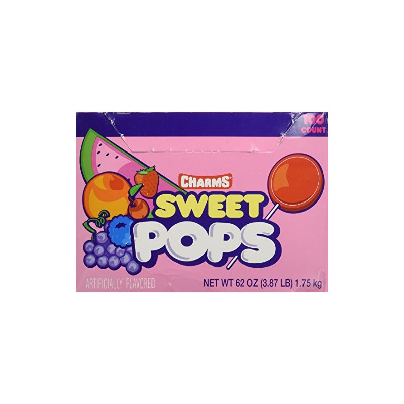 Charms Sweet Pops 100 Ct