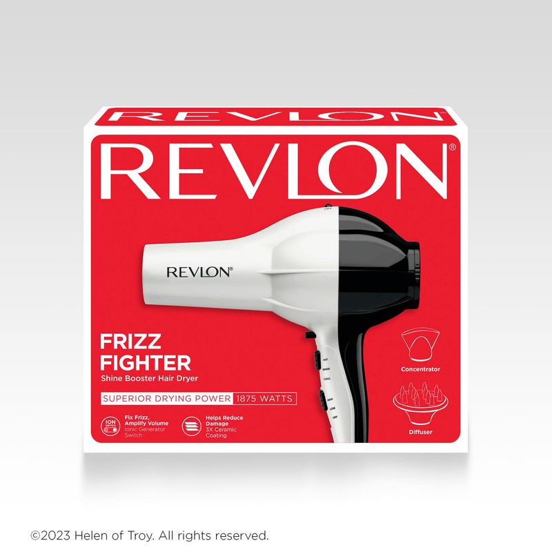 Revlon Shine Booster Hair Dryer | 1875W Smooth Blowout and