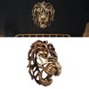 Lion Head Art Wall Decor Resin Vivid Lion Head Wall
