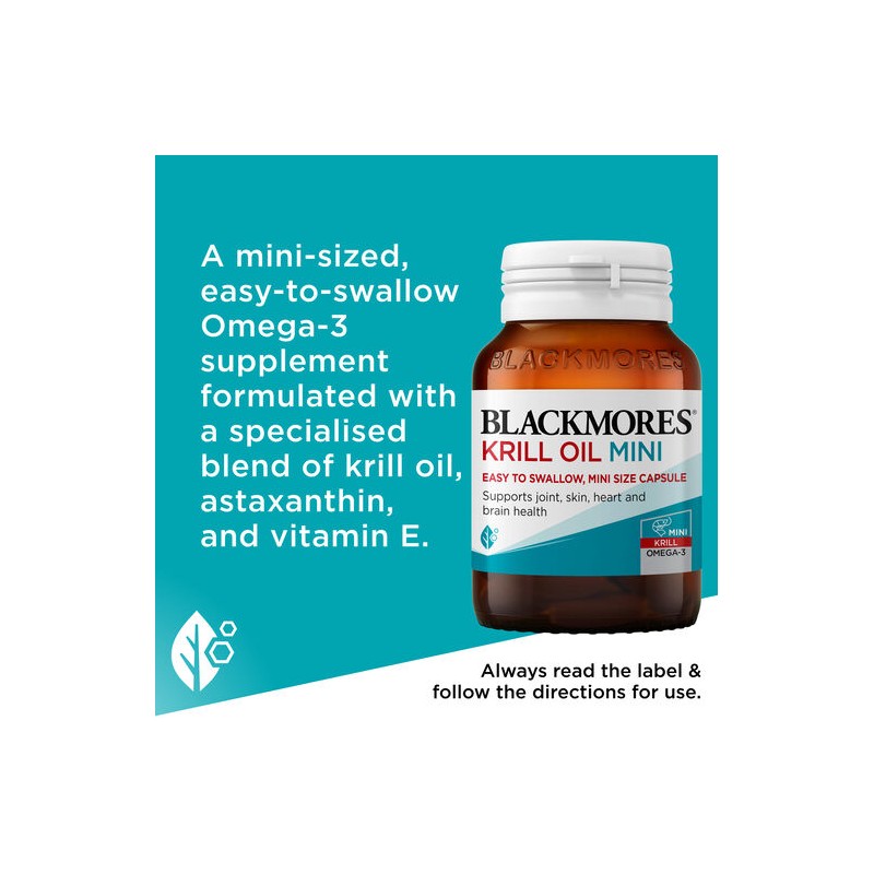 Blackmores Krill Oil Mini 60 Capsules