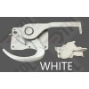 TODCO Style 69571 Door Lock & Latch WHITE Truck Trailer