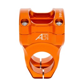 Industry Nine A318 Bike Stem - Orange 31.8mm Mountain Bike Stem with 30mm Length - Made in USA