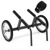 Morohope Kayak Beach Cart, Width Adjustable 5.5"-29.5" Universal Canoe Dolly