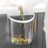 Hanging Small Trash Can Punch Free Fashionable Space Saving Wall