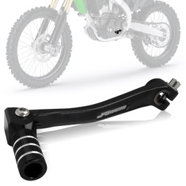 JFG Motorcycle Foot Shift Pedal Change Pedal Aluminum Non-slip Adjustable Off-road Universal Pit Bike Shift Lever Black