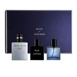 3 Pcs Men's Perfume Set Refreshing Long Lasting Light Scent Parfum Gift Set for Gentlemen 30mlx3