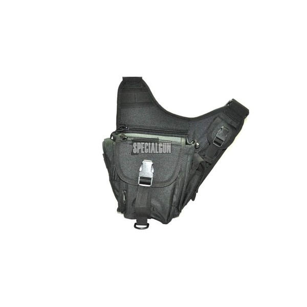 MFH Combat Shoulder Bag Black