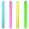 Pack of 4 30 cm Ruler Plastic Ruler Transparent Ruler