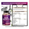 3pcs 24-in-1 Advanced Hair Growth Vitamins Stops Hair Loss
