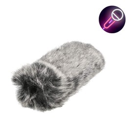 Kafuty Microphone Furry Windscreen, Windscreen Microphone, Professional Windscreen Microphone for Rode Videomic Microphone