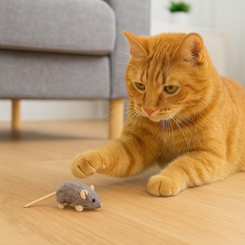 SPOT House Mouse Helen Cat Toy with Catnip – Lifelike