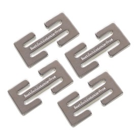 Sicherheitsgurt-Einstellclips (4er-Pack) hilfreiches Werkzeug zum Positionieren des Gurtbandes, macht Anschnallen möglich – hilft Ihnen, wieder zu atmen, Metall