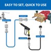 Premium Pressure Washer Quick Connect Kit - M22 Swivel to