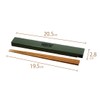 Sabu Comidas Chopsticks & Case, Green 345012