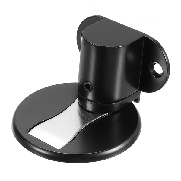 PATIKIL Unsichtbarer Magnet-Türstopper, 1 Packung Kein Bohren Verstellbarer Bodenmontage-Türstopperhalter mit