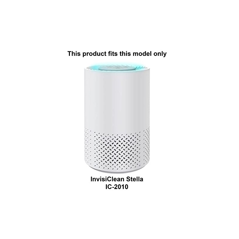 InvisiClean True HEPA Replacement Filter with Activated Carbon Prefilter -