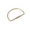 WOWOWO Outdoor Brass Carabiner Keychain Hiking Camping Hang Hook Buckle