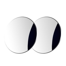 High-definition vision eliminates blind spots, frameless design is simple and fashionable, 360-degree rotating wide-angle auxiliary mirror is universal for cars, SUVs and trucks, 2 PCs/bag.