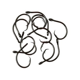 Mustad Demon Perfect Circle, in-Line, 3X Strong - Black Nickel Hook Special Pack 3/0 to 9/0 12 Pack Original Mustad Wide Gap Circle Hooks 39950NP-BN Catch & Release Hook (‎39950 3X 5/0 12 Pack)