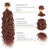 Light Brown Bundles Color 30 Water Wave Hair Bundles Double