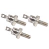 3PCS Rectifier Diode Spiral 25A Iron High Hardness Spiral Rectifier