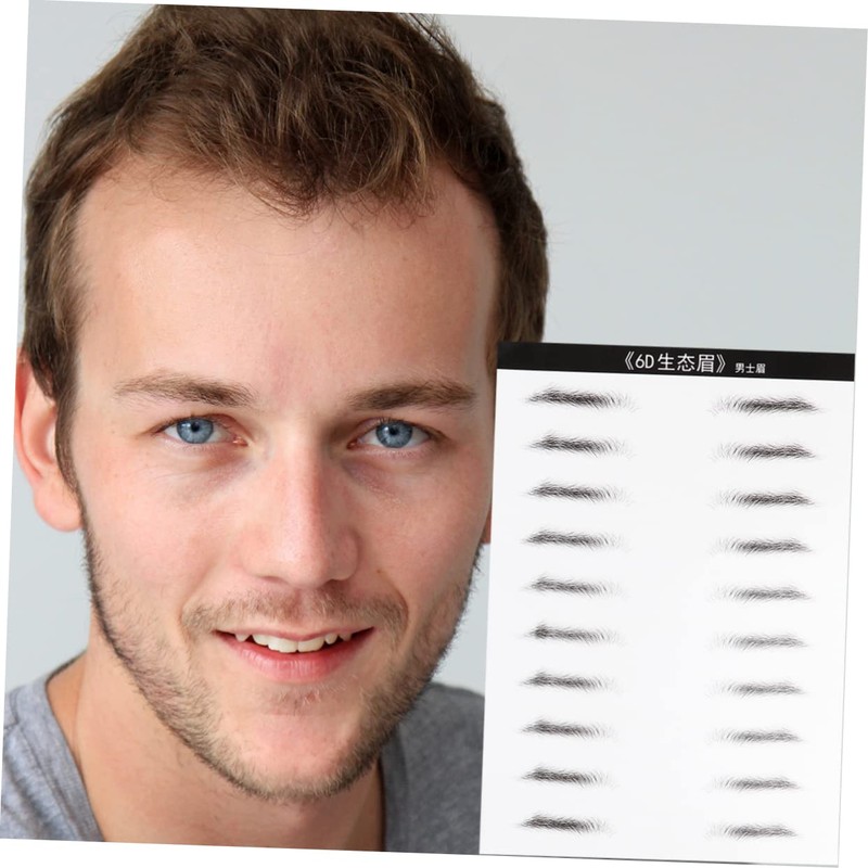 FRCOLOR Sets Create Unique Eyebrows Eyebrow Stencil Kit Tint Men's