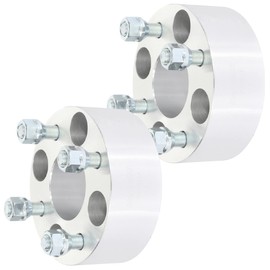 ANGLEWIDE 4x4 to 4x4 Wheel Spacers Adapters 2 inch 4 Lug 4x101.6mm to 4x101.6mm 1/2" Studs 59mm fits for EZ GO EZGO Club Car for ATV for Golf Cart
