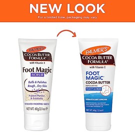 Palmer's Cocoa Butter Formula Foot Magic Scrub – Exfoliante para Pies, 60g