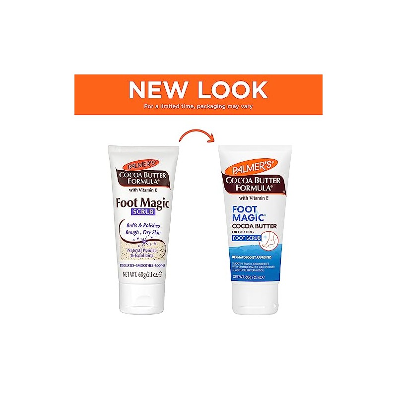 Palmer's Cocoa Butter Formula Foot Magic Scrub – Exfoliante para