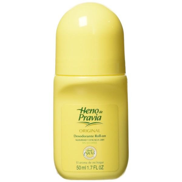 Heno de Pravia Original Desodorante Roll-On, 50 ml
