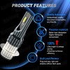CHUSYYRAY For Yamaha RAPTOR 700 700R 06-2017 H6 Xenon HID