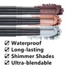Qeetvia Cocoa Brown Eyeshadow Stick Makeup, Smooth Cream Shimmer Eye