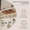 Vaisoeny Wine Glass Holder - 4Pack Under Cabinet Rack, No