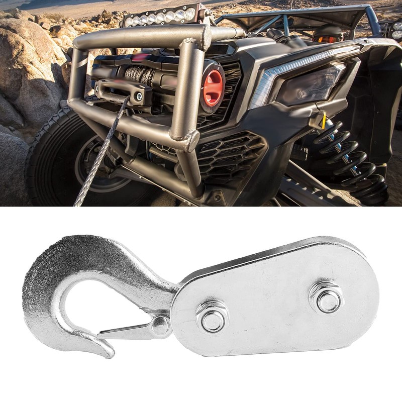 Lifting Roller Block, 2 Ton Snatch Block Wire Rope Lifting