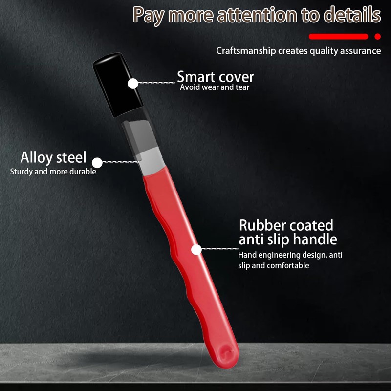 Vartraflux-2025 New Pocket Knife Sharpener, Portable Garden Tool Sharpener -