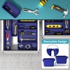 16 PCS Drawer Organizer Set, 4 Size Makeup Drawer Divider