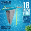 U.S. Pool Supply Pool Skimmer Net - Heavy Duty 18"