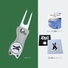 ITAZURA USAGI Golf Golf Marker & Green Fork (Silver) Competition