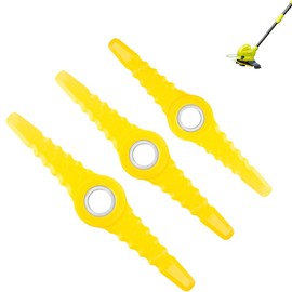 SB601RB-3Pack Replacement Blade Sharp Blade, Replacement Blades, Weed Wacker Blades Compatible with Electric/Trimmer/Edger Blade for SB600E, SB601E & SB602E, Yellow