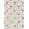 ALEX CLARK Bees and Flowers Tea Towel - 100% Cotton