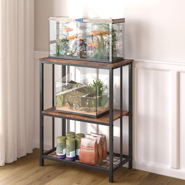 YDTOP 10-20 Gallon Fish Tank Stand,Heavy Duty Metal 20 Gallon