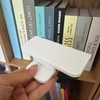 2 Pack Bookshelf Guide,Bookshelf Organizer Tool Spirit Level for Aligning
