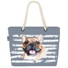 VOID XXL Beach Bag French Bulldog Shopper Bag 58 x