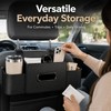 Car Back Seat Organizer for Travel – 4-in-1 ABS Storage