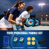 T TICCI Pickleball Paddles Set of 2, USAPA Approved Fiberglass