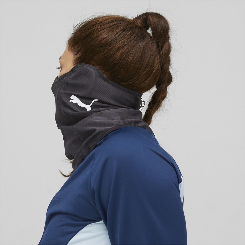 PUMA 024944 Winter Soccer Face Mask, Puma Black/Puma White (01)