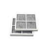 HQRP 2-pack Fresh Air Filters for LG Refrigerators LT120F /