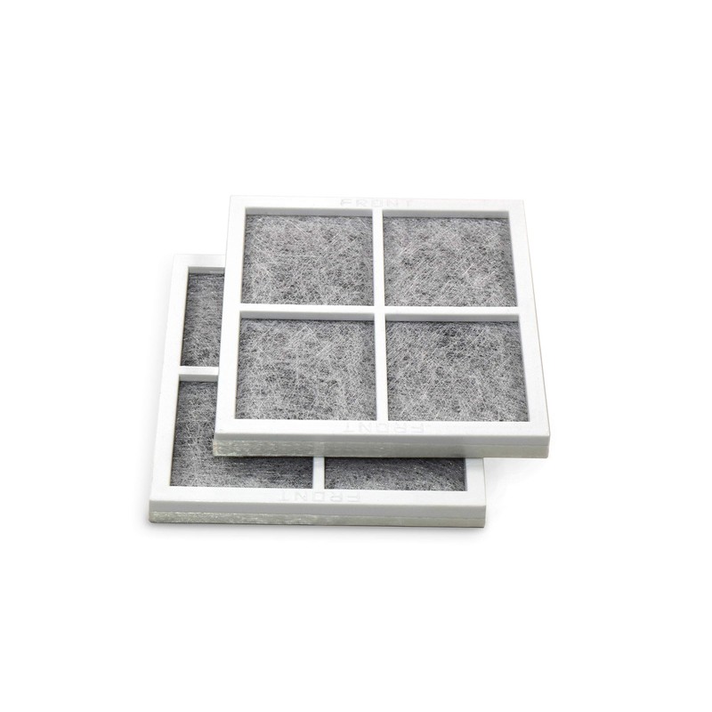 HQRP 2-pack Fresh Air Filters for LG Refrigerators LT120F /
