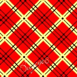 Quilting Treasures Mary Engelbreit Fabric RED Plaid Scotty Travel Series Quilt Coordinate BTHY